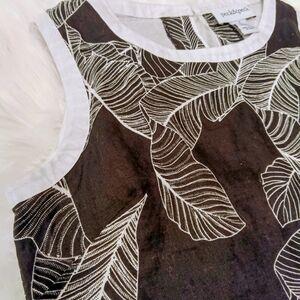 Black and White Sleeveless A